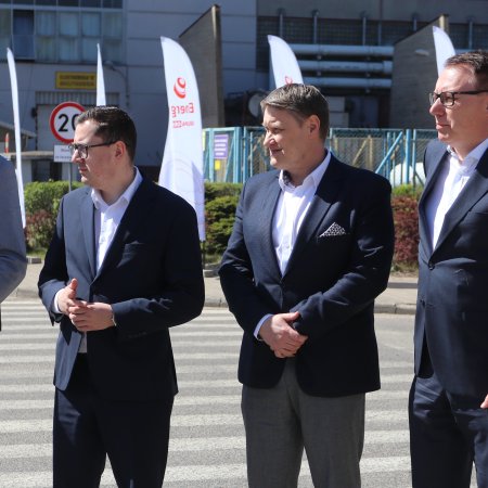 Minister energii Miłosz Motyka w Ostrołęce. Odwiedził elektrownię [WIDEO, ZDJĘCIA]
