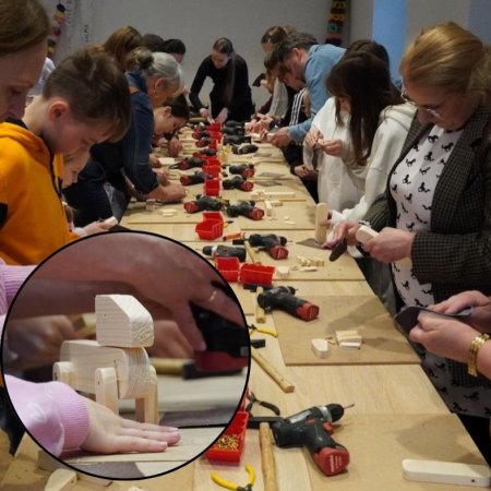Drewniane pieski i rzemiosło, czyli niedziela w Muzeum Kultury Kurpiowskiej [ZDJĘCIA, WIDEO]