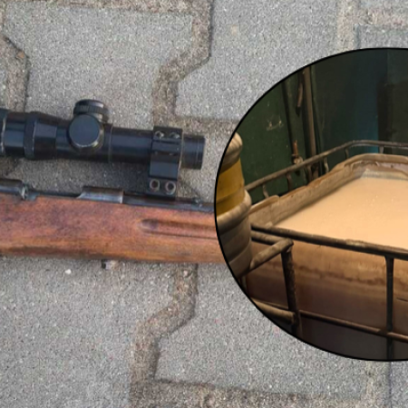 Nielegalna wytwórnia alkoholu, broń i e-papierosy. Akcja policji w naszym regionie [ZDJĘCIA]