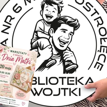Laurka od serca dla mamy. Warsztaty scrapbookingowe w Bibliotece Wojtki