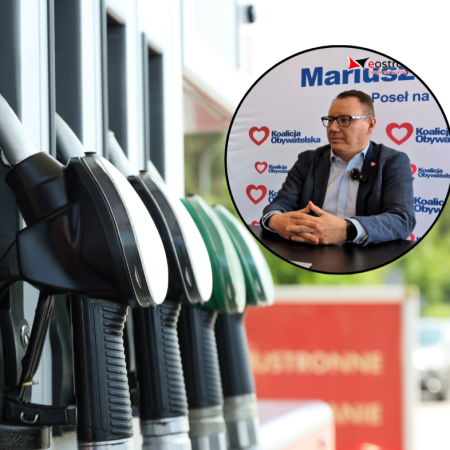 Poseł Popielarz o sytuacji na stacjach paliw. "Nie ma zgody na sianie paniki"