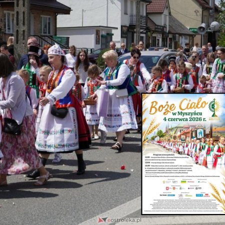 Boże Ciało w Myszyńcu już 4 czerwca. W programie kurpiowskie tradycje! 