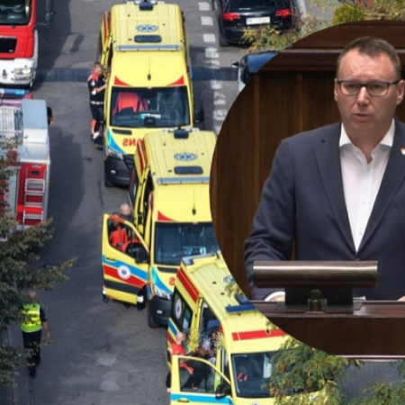 Poseł Mariusz Popielarz reaguje na tragiczny atak w Ostrołęce: „Szkoła musi być miejscem bezpiecznym”