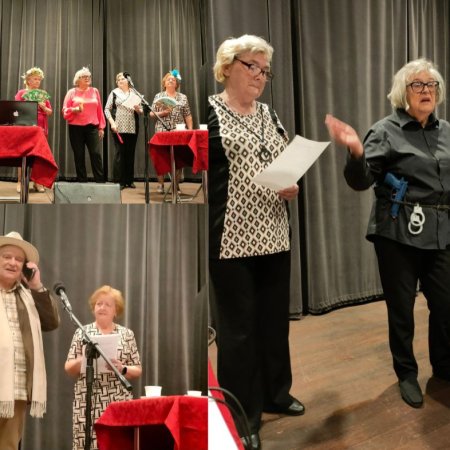 Wiosenny spektakl w Ostrołęckim Uniwersytecie Trzeciego Wieku [ZDJĘCIA]