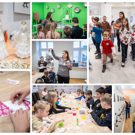 Od kurpiowskiej ceramiki po koronkowe aniołki. „Ferie na zielono” w Muzeum Kultury Kurpiowskiej [ZDJĘCIA]