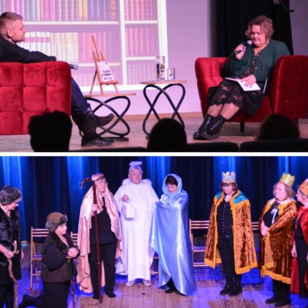 Spotkanie autorskie i spektakl UTW w Kadzidle [ZDJĘCIA] 