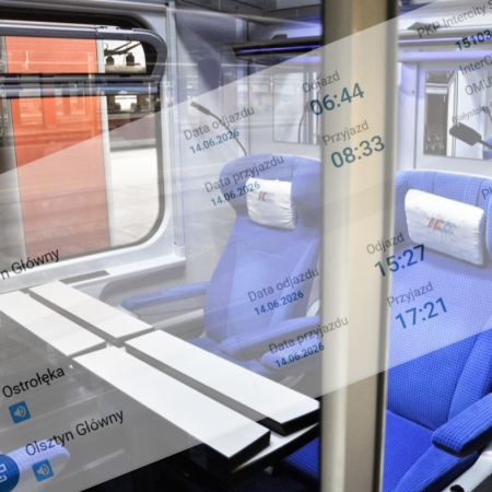 Pociągi Intercity w Ostrołęce już wkrótce. Tak będą się nazywać [ROZKŁAD JAZDY]