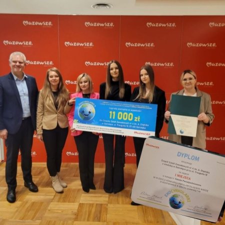 ZSZ nr 4 liderem ekologi na Mazowszu! Wygrywają konkurs „Ekocyrkularni”