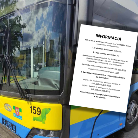 Zmiany w rozkładzie jazdy MZK Ostrołęka. Jedna z linii zawieszona!