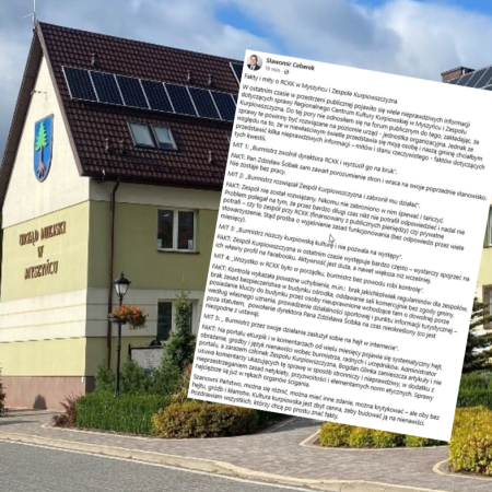 Gorąco w Myszyńcu. Burmistrz o zmianach w RCKK i nie tylko