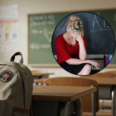 Nauczycielka wyprowadzona przez policję. Potwierdziły się najgorsze przypuszczenia