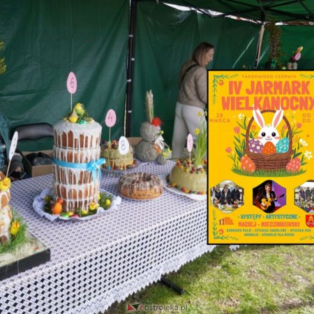 IV Jarmark Wielkanocny w Czerwinie. Sprawdź, kto wystąpi na scenie!