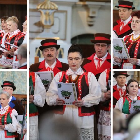 Modlitwa śpiewem pod kurpiowskimi palmami. Niezwykły koncert w kościele pw. św. Anny [WIDEO, ZDJĘCIA]