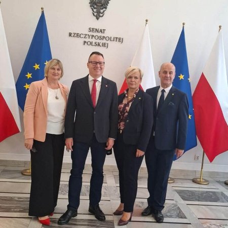 Samorządowcy z gminy Lelis z wizytą w Sejmie [WIDEO]