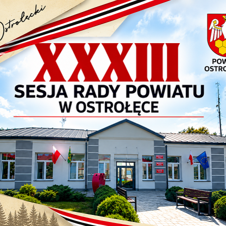 O tym decydują dziś radni powiatu ostrołęckiego. Oglądaj na żywo!