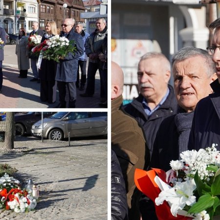 Ostrołęka zatrzymała się o 8:41. Poruszające obchody 16. rocznicy Katastrofy Smoleńskiej [WIDEO, ZDJĘCIA]