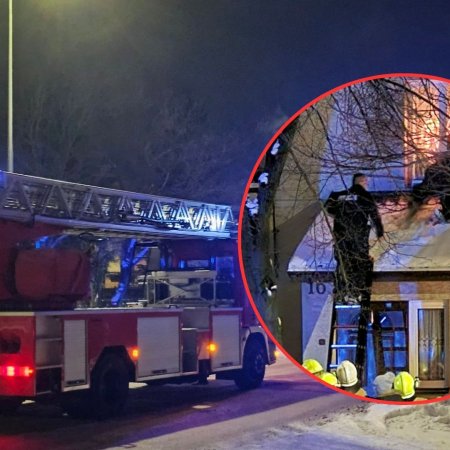Dramatyczne sceny na osiedlu Łęczysk. Senior na parapecie wzywał pomocy, interweniowały służby [ZDJĘCIA]