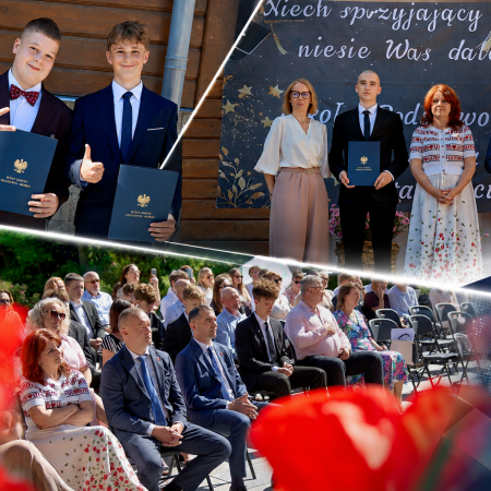 Najzdolniejsi ósmoklasiści z gminy Olszewo-Borki nagrodzeni! [ZDJĘCIA]