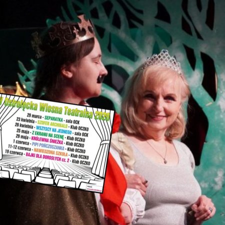 Teatr wraca na scenę. Poznaj repertuar V Ostrołęckiej Wiosny Teatralnej!