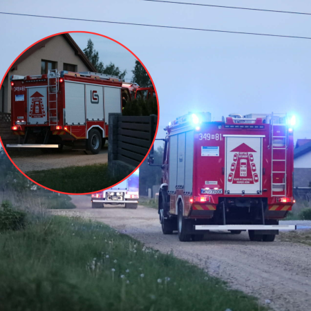 Dym nad Ostrołęką wywołał alarm. Co wydarzyło się na obrzeżach miasta? [WIDEO, ZDJĘCIA]