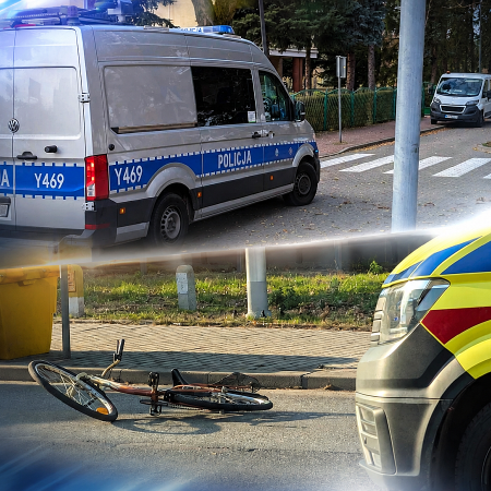 Sekundy dzieliły go od tragedii. Rowerzysta miał niemal 2 promile!