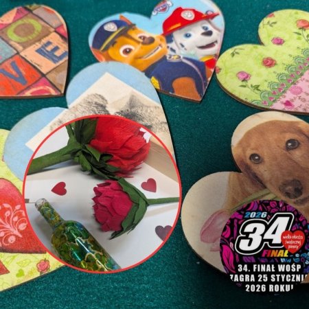 WOŚP w Galerii Bursztynowej. Rękodzieło z Ośrodka w Laskowcu trafi na licytacje [ZDJĘCIA]