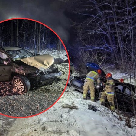 Jak doszło do wypadku w Czarnowcu? Policja podaje przyczyny zderzenia trzech aut [WIDEO, ZDJĘCIA]