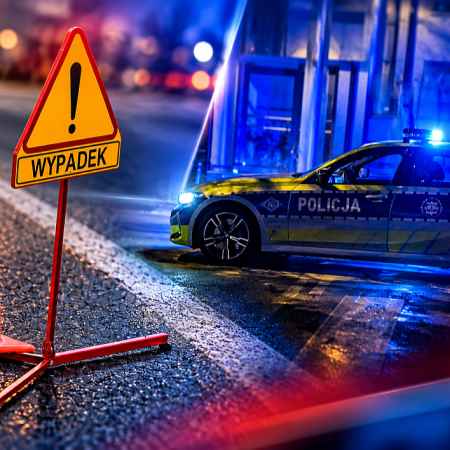 Miał tylko gaśnicę i wielką odwagę! Tak zareagował świadek groźnego wypadku