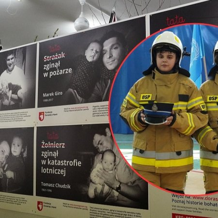 Dla nas bohaterowie, dla nich – tatusiowie. Poruszająca wystawa w Rzekuniu [WIDEO, ZDJĘCIA]