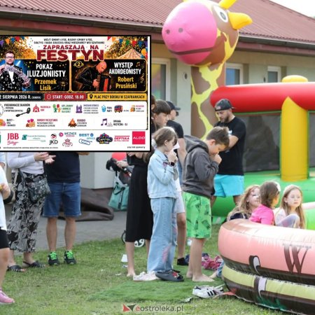 Festyn Rodzinny w Szafrankach! Iluzjonista, akordeon i masa atrakcji dla dzieci