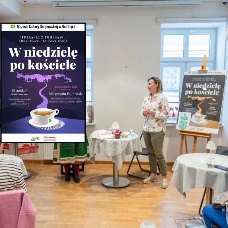 Kolejne spotkanie z cyklu „W niedzielę po kościele” w Ostrołęce. Gościem Małgorzata Pepłowska