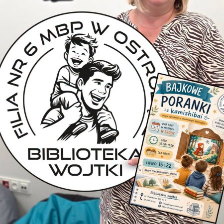 Teatrzyk Kamishibai w Bibliotece Wojtki. Wakacyjne bajki dla najmłodszych