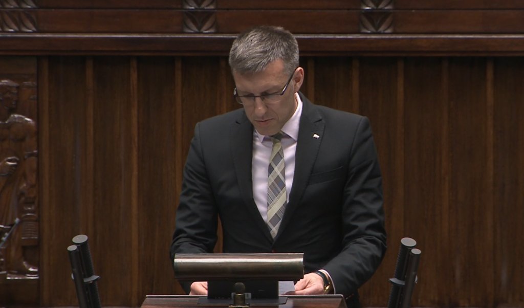 Poseł Marcin Grabowski: „Bezpieczne warunki pracy to obowiązek państwa" [WIDEO]