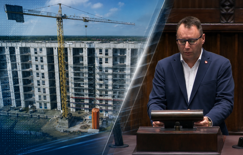 Ile mieszkań powstanie w Polsce? Poseł Popielarz podaje liczby. "Wybudujemy" [WIDEO]