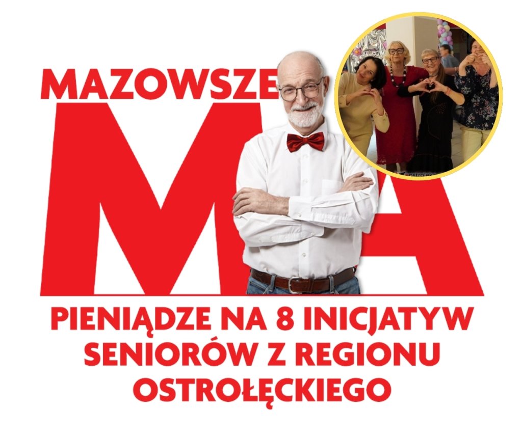 „Nie liczę godzin i lat” – nowa energia dla seniorów z regionu ostrołęckiego