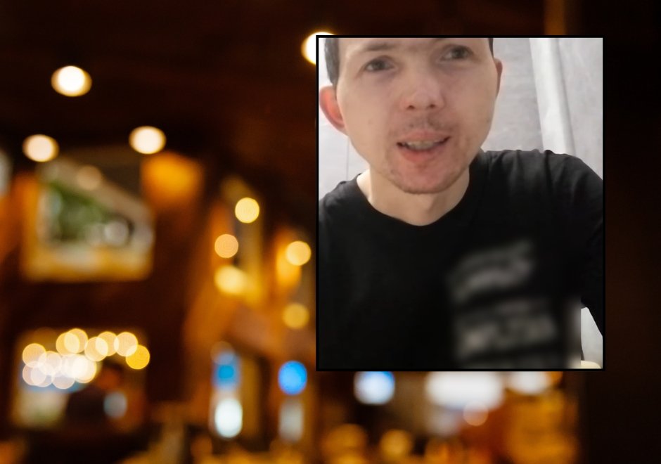 Jarek z "Chłopaków do wzięcia" zachwala ostrołęcką restaurację. "Przyjadę" [WIDEO]