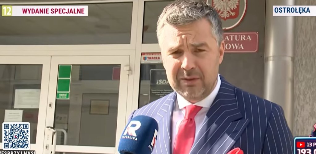 Giertych, Tusk i taśmy TV Republika. Michał Rachoń po przesłuchaniu w Ostrołęce [WIDEO]