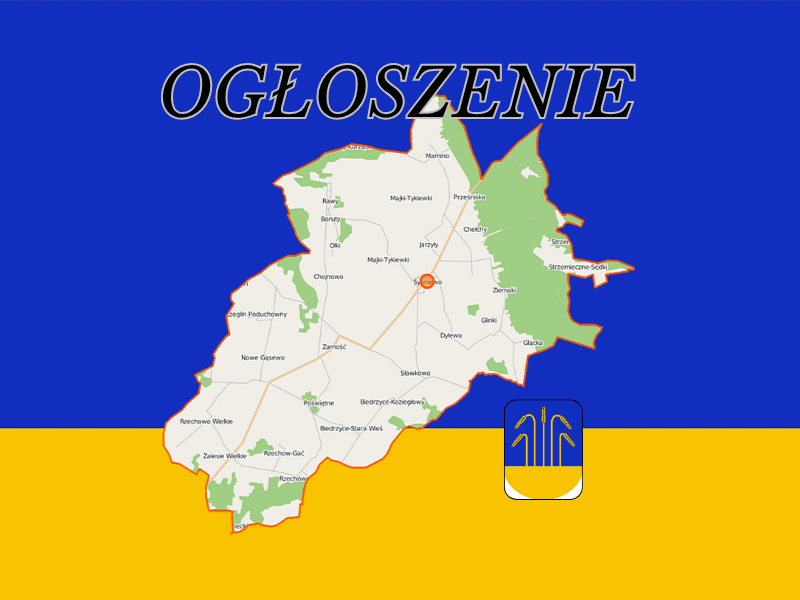 O G Ł O S Z E N I E WÓJTA GMINY SYPNIEWO