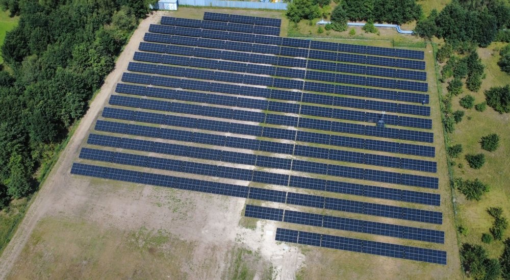 OSM Piątnica uruchomiła farmę fotowoltaiczną w Ostrołęce