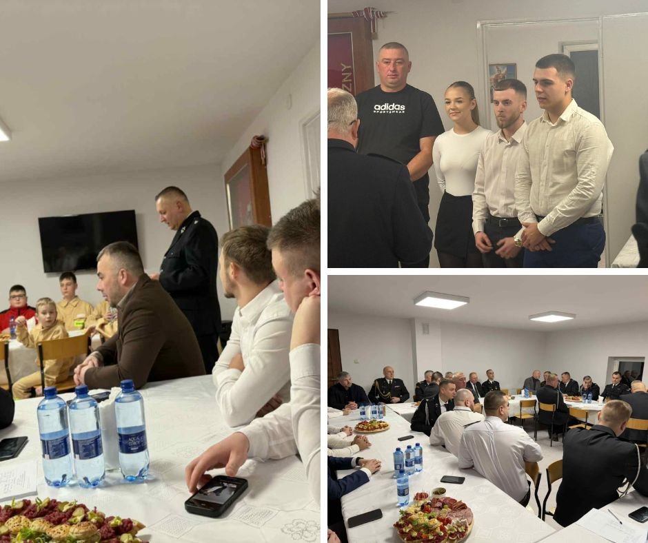 Walne zebranie strażaków w Nowej Wsi: sprawozdania, wybory i nowi członkowie [ZDJĘCIA]