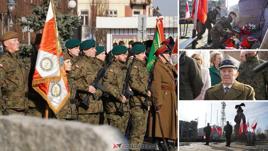 Salwa honorowa dla bohaterów. Tak Ostrołęka uczciła Żołnierzy Wyklętych [WIDEO, ZDJĘCIA]