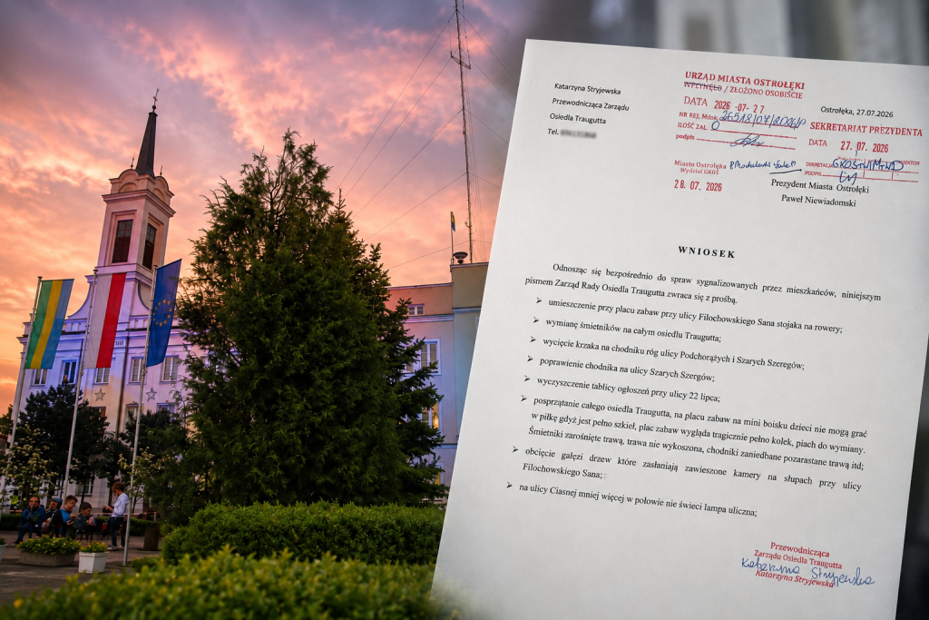 Władze Ostrołęki dostały wniosek o "posprzątanie całego osiedla"