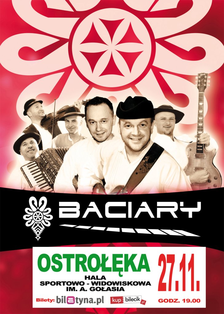 Góralska energia w Ostrołęce. Zespół Baciary zagra w hali Gołasia!
