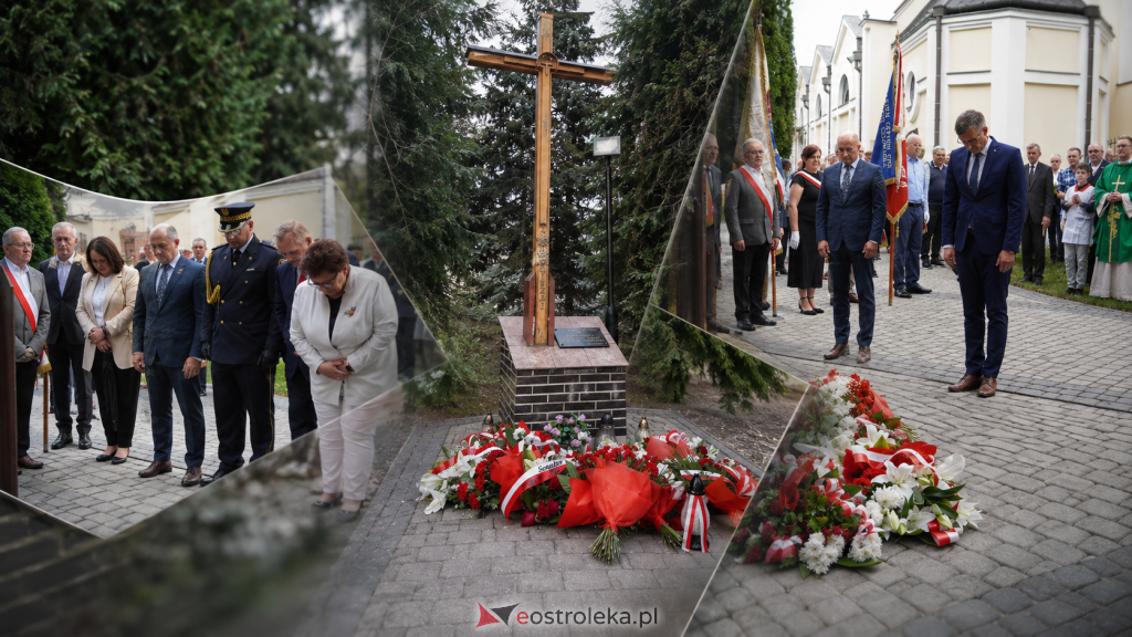 Ostrołęka uczciła 46. rocznicę Porozumień Sierpniowych [ZDJĘCIA, WIDEO]