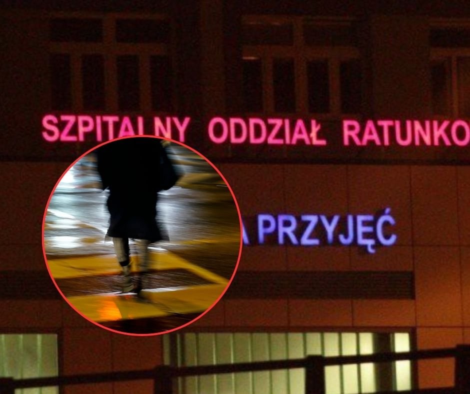 Wypadek na przejściu dla pieszych. 40-latka zabrana do szpitala
