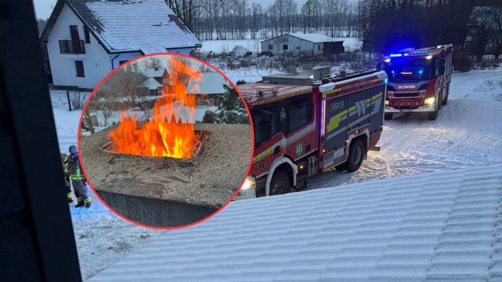 Groźne chwile w domowym zaciszu. Mieszkańcy musieli uciekać z budynku! [ZDJĘCIA]