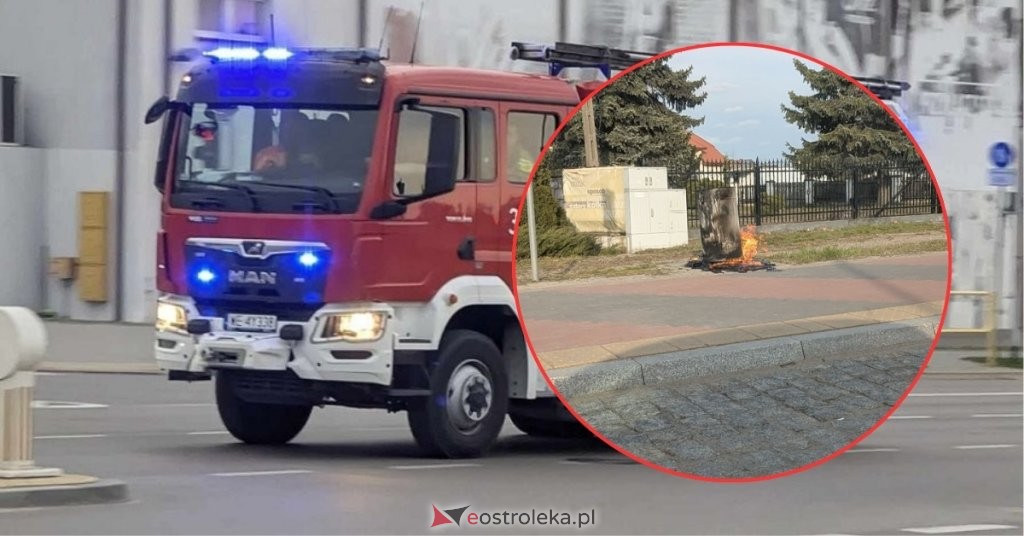 Drobna iskra, wielkie niebezpieczeństwo. Straż w akcji na Ostrowskiej [ZDJĘCIA]