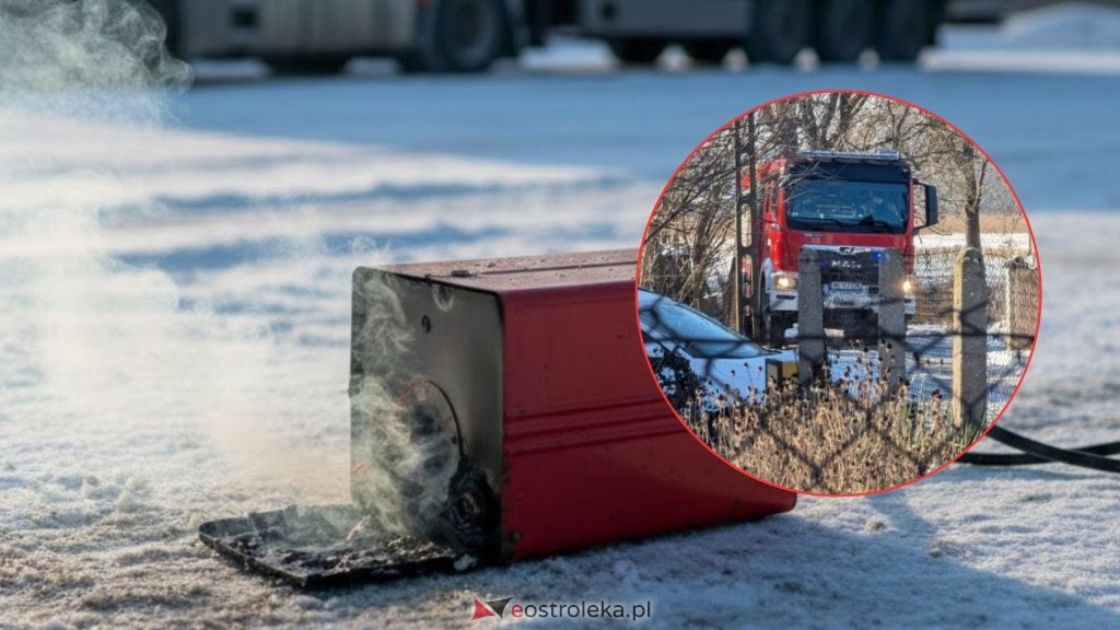 Groźny incydent na parkingu w Zamościu. Refleks kierowcy zapobiegł katastrofie