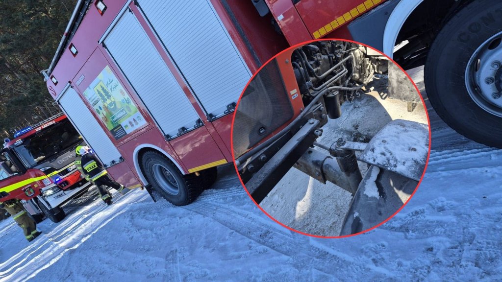 Pożar w ośrodku szkolenia kierowców. Strażacy w akcji pod Ostrołęką [ZDJĘCIA]