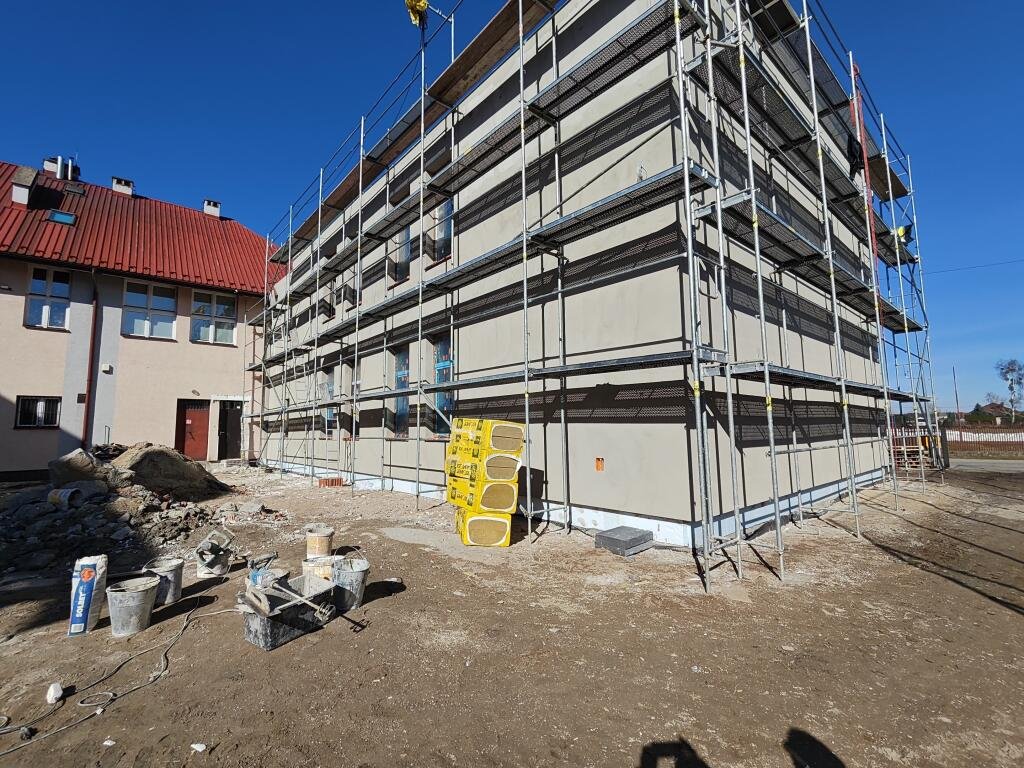 Nowa siedziba Poradni Psychologiczno-Pedagogicznej w Myszyńcu nabiera kształtów [ZDJĘCIA]